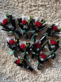 Single rose bouquet