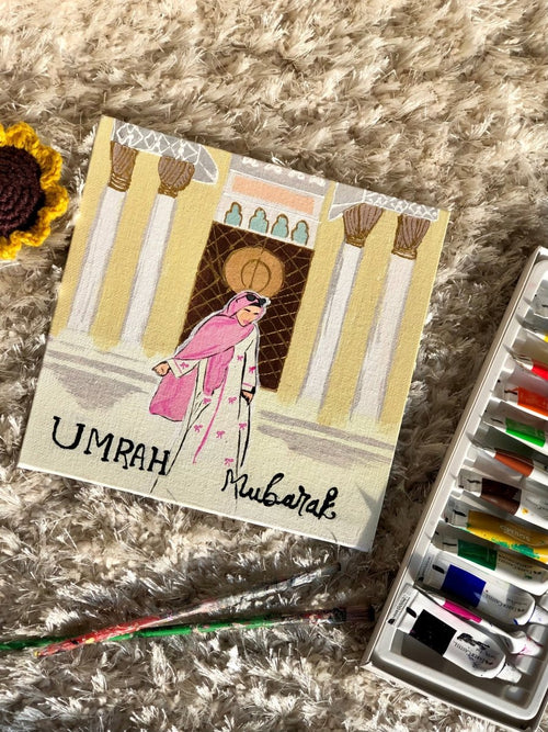 8x8 inches canvas painting - Artocalypse
