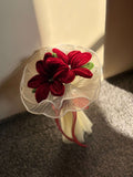 Mesh lilies bouquet