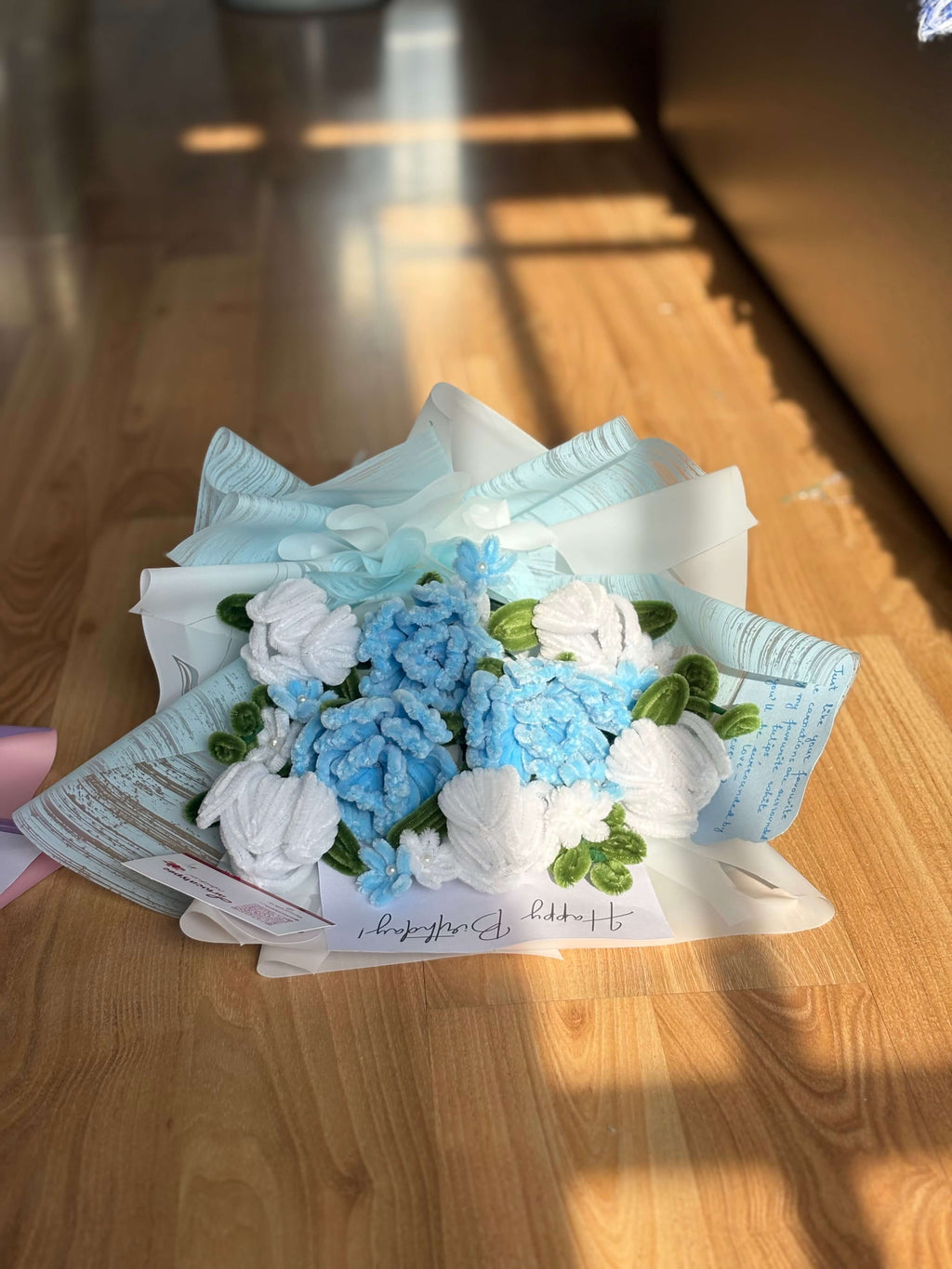 Carnation-tulips bouquet