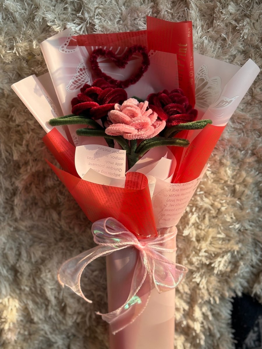 Blush roses bouquet - Artocalypse