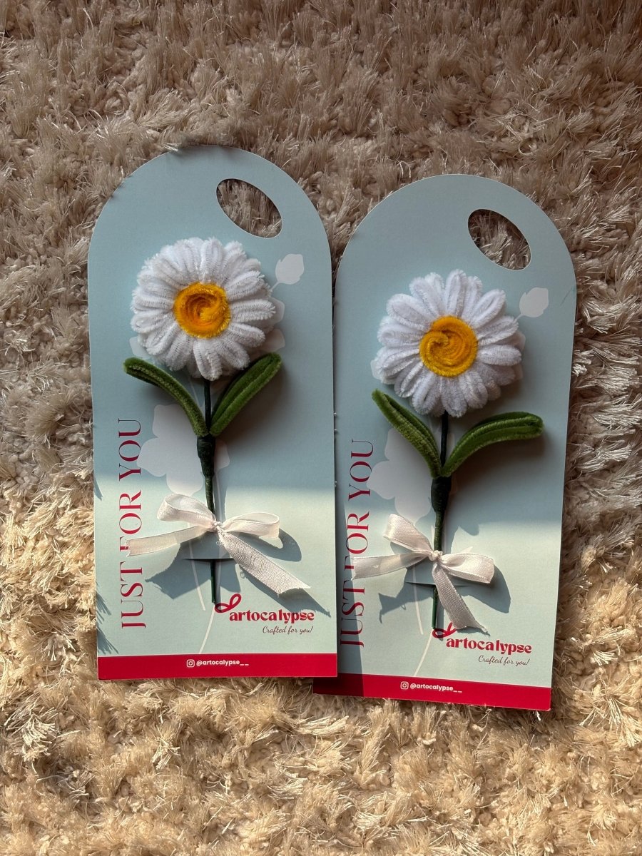 Daisy flower card - Artocalypse