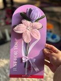 Lavender flower card - Artocalypse