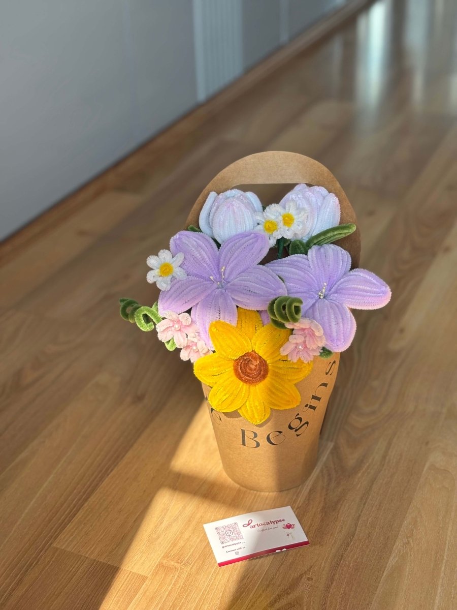 Lavender sunshine bucket - Artocalypse