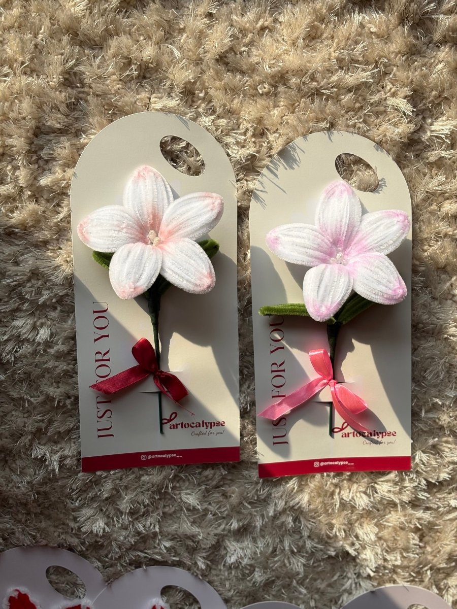Lily flower card - Artocalypse