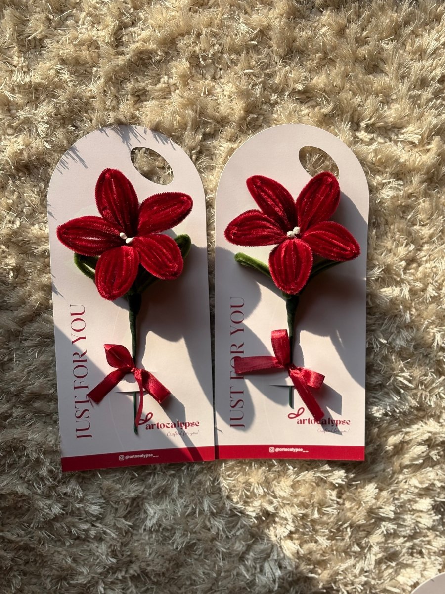 Lily flower card - Artocalypse