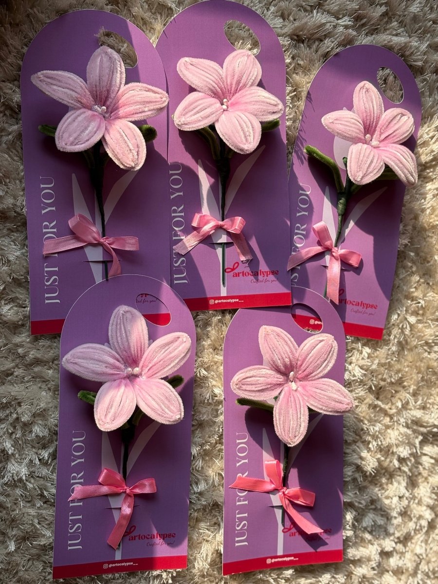 Lily flower card - Artocalypse